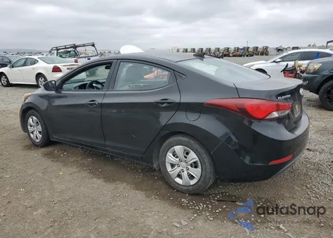 2016 Hyundai Elantra Se из США, поврежденный, VIN 5NPDH4AE6GH662982